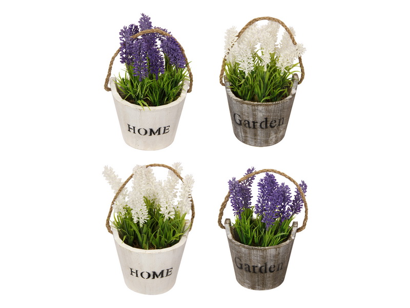 Flower Pot with Rope Handle